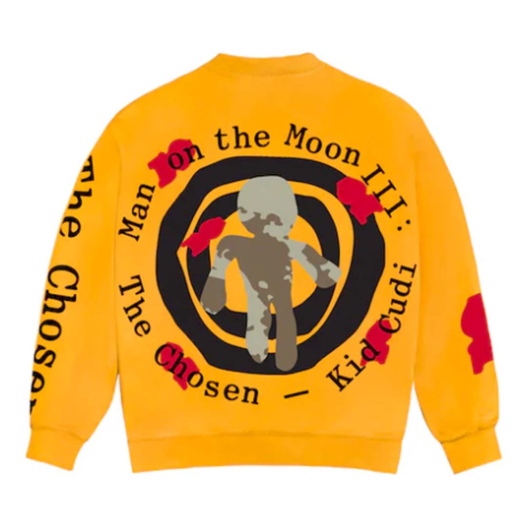 CPFM Kid Cudi MOTM III Crew 'Yellow' | NWAHYPE