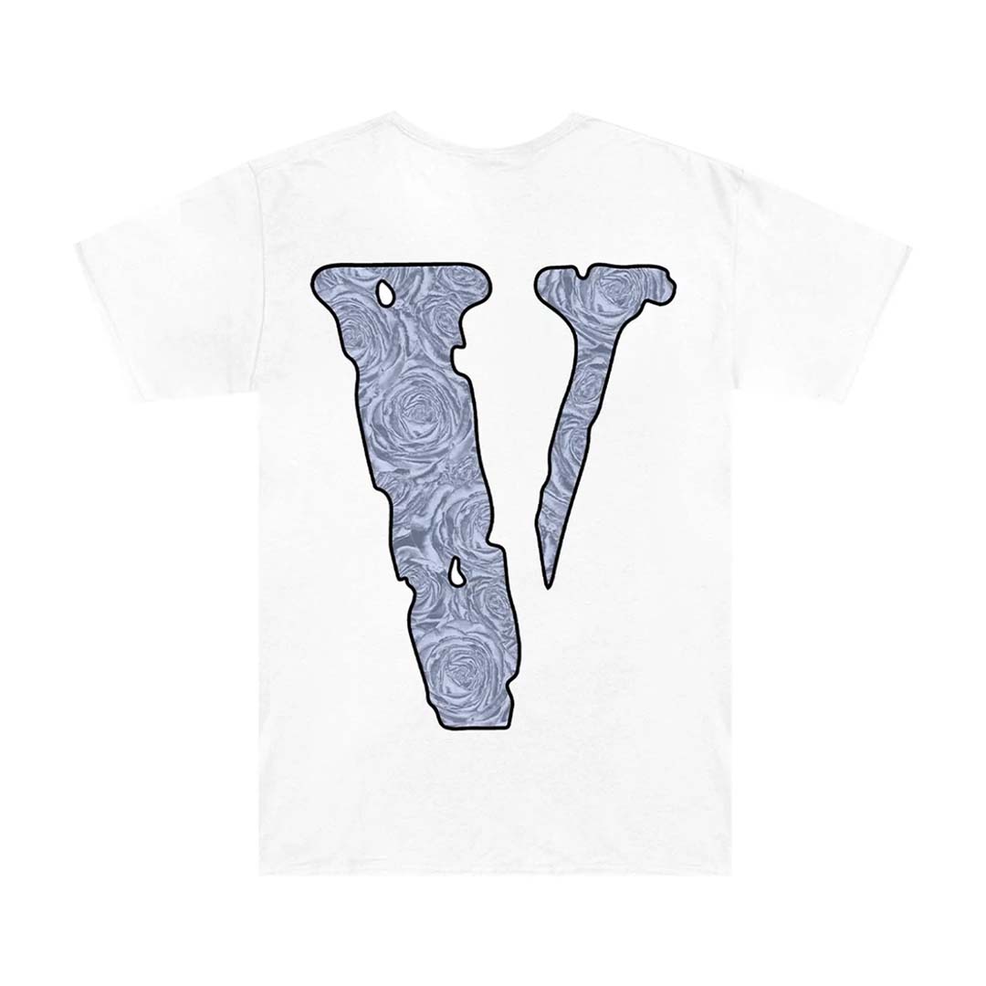 Vlone x Pop Smoke The Woo T-Shirt 'White' | NWAHYPE