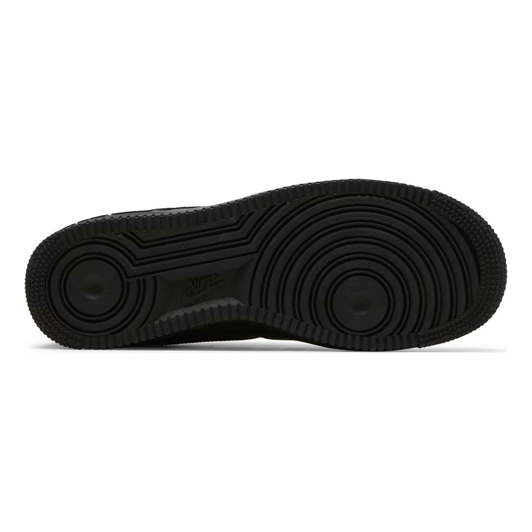 Nike Air Force 1 Low Supreme Triple Black CU9225-001 Fashion Shoes