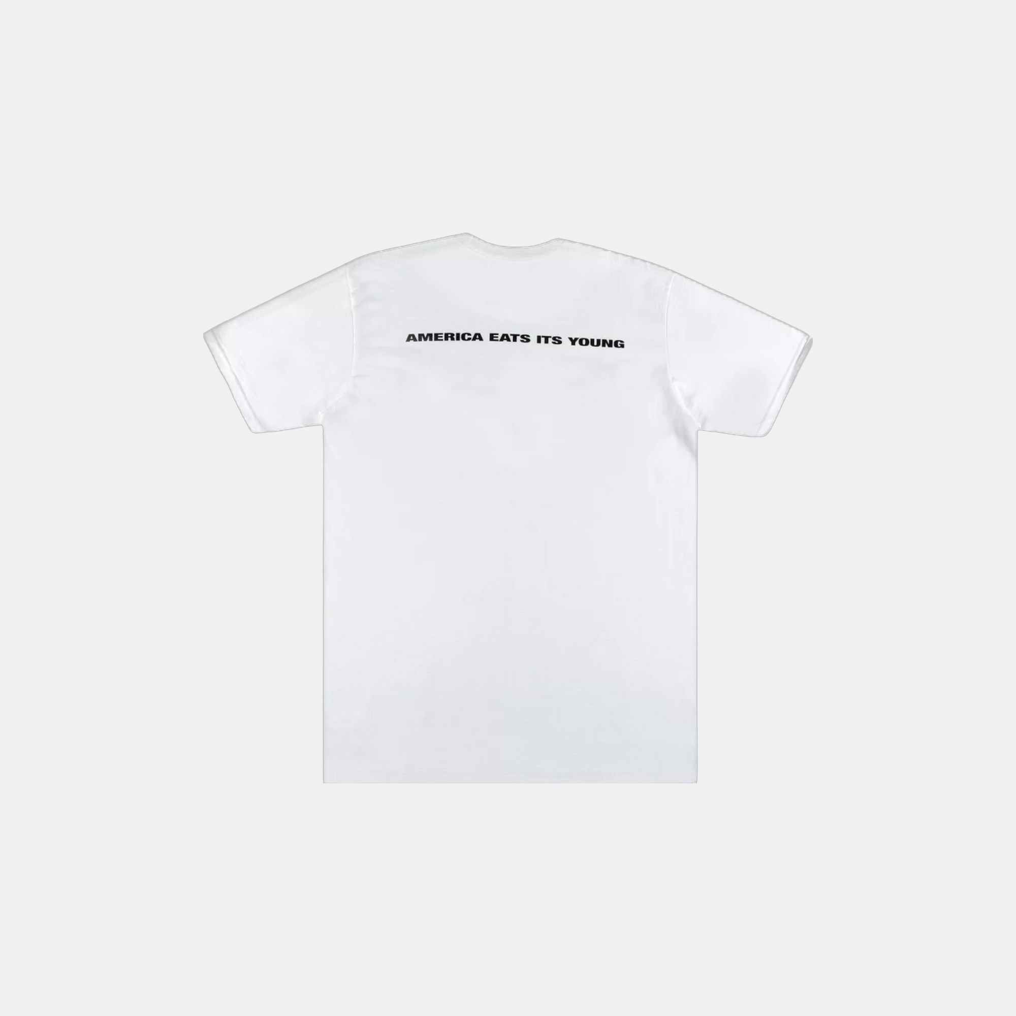 Supreme America Eats Its Young Tee 'White' | NWAHYPE