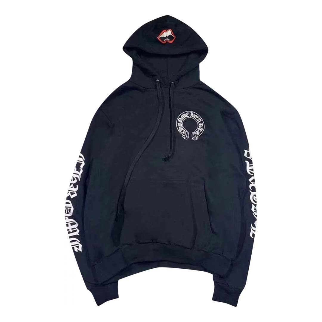 Chrome Hearts Matty Boy Chomper Horseshoe Hoodie 'Black'