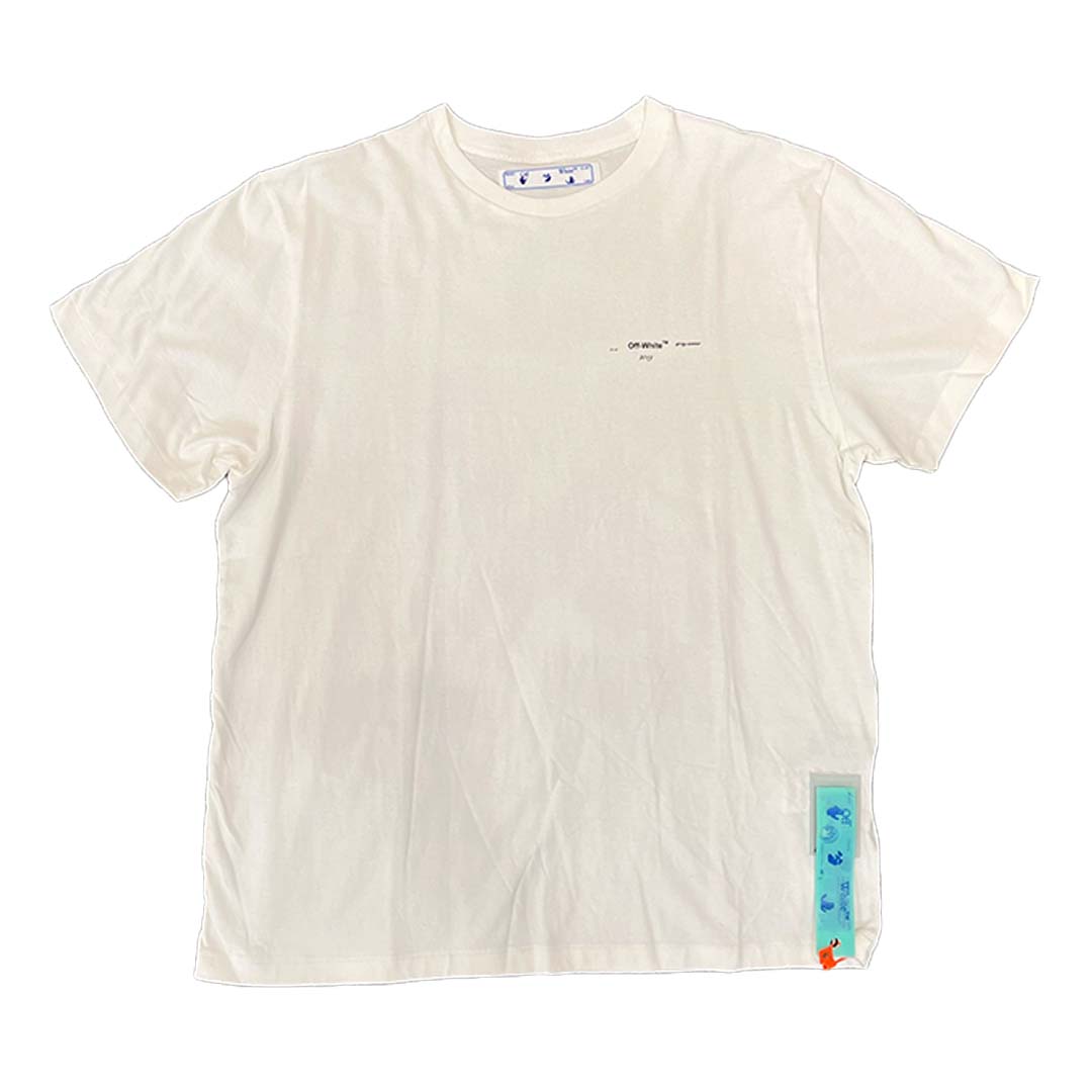 Oversized Fit Painting Tee 'White' |