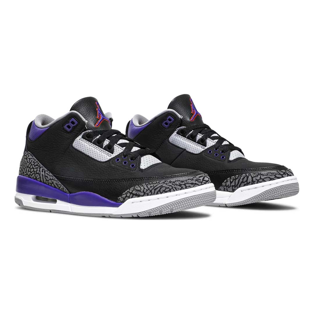 Air Jordan 3 Retro 'Black Court Purple'