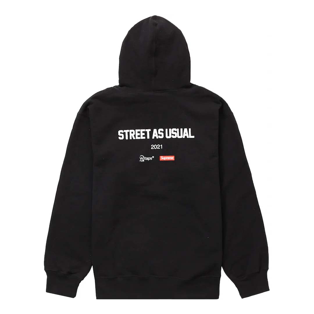 Supreme WTAPS Sic'em! Sweatshirt 'Black' | NWAHYPE