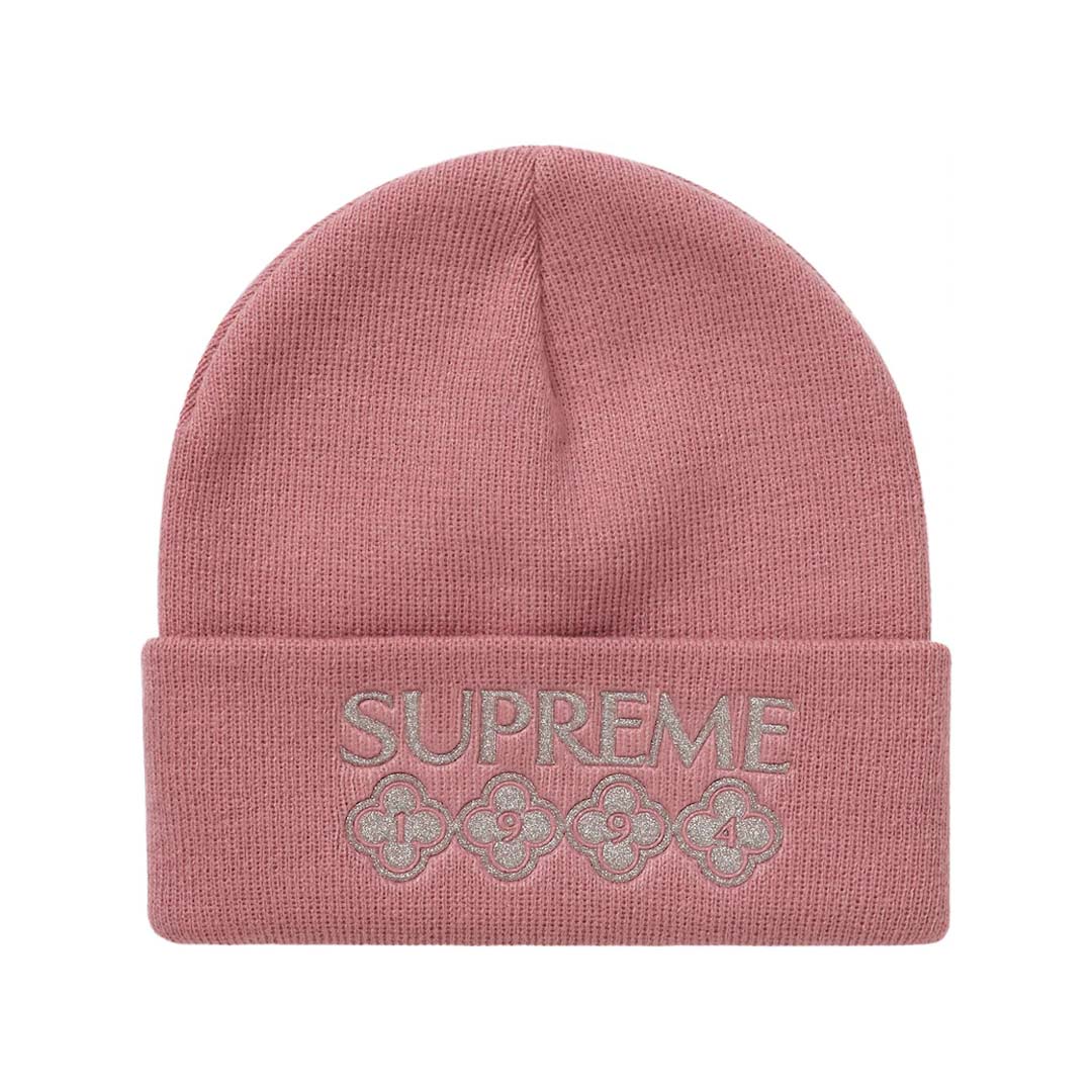 Supreme Glitter Beanie 'Rose'