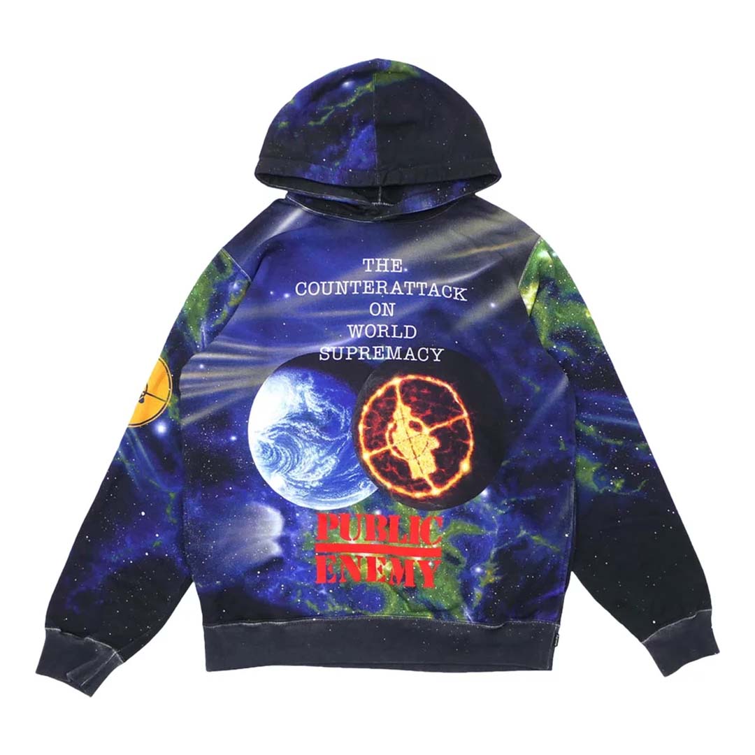 Supreme x clearance public enemy hoodie