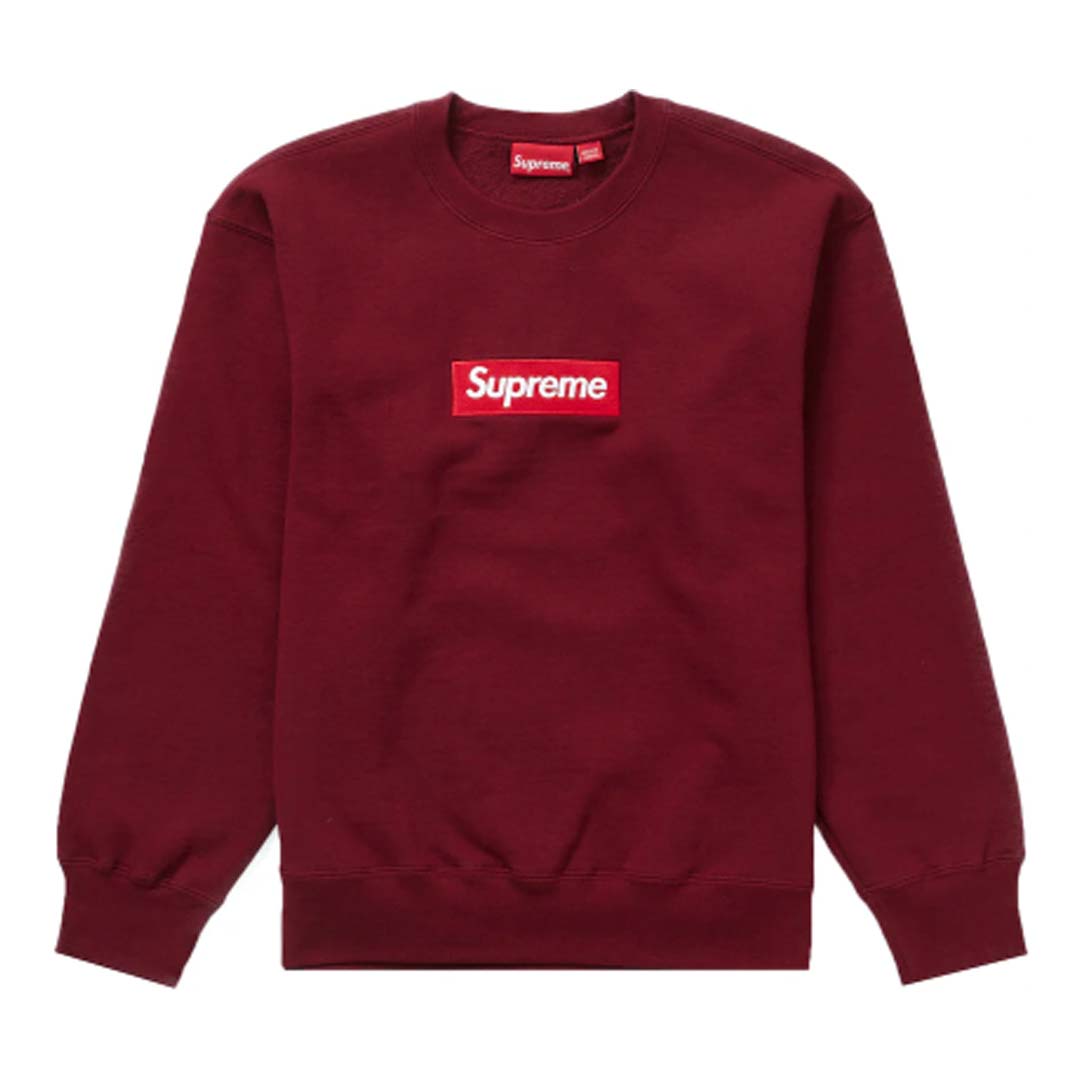 Supreme Box Logo Crewneck 'Cardinal'