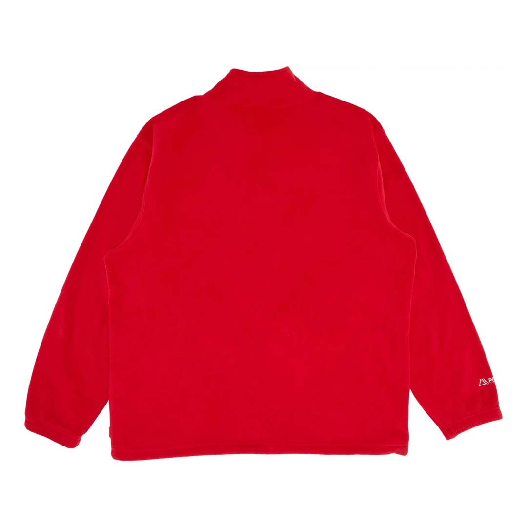 Supreme x Polartec Mock Neck Pullover 'Red' | NWAHYPE