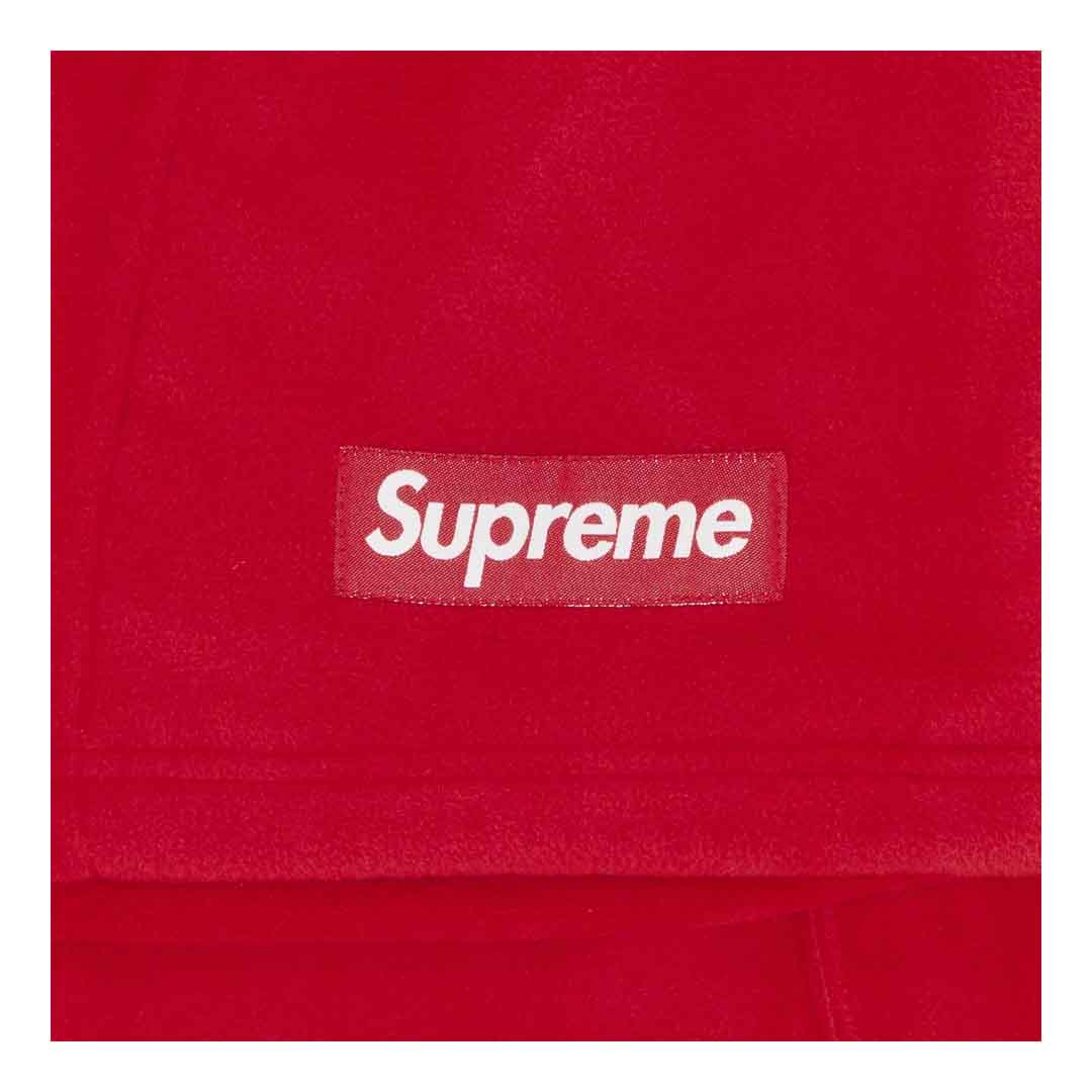 Supreme x Polartec Mock Neck Pullover 'Red'