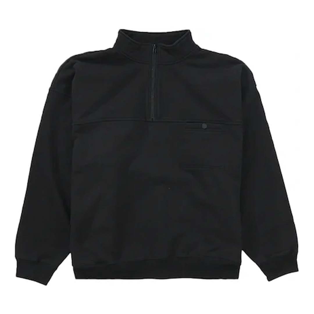 Half zip pullover outlet black