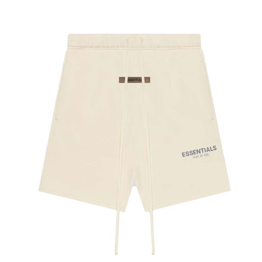 Fear of God Essentials Sweat Shorts 'Cream' | NWAHYPE