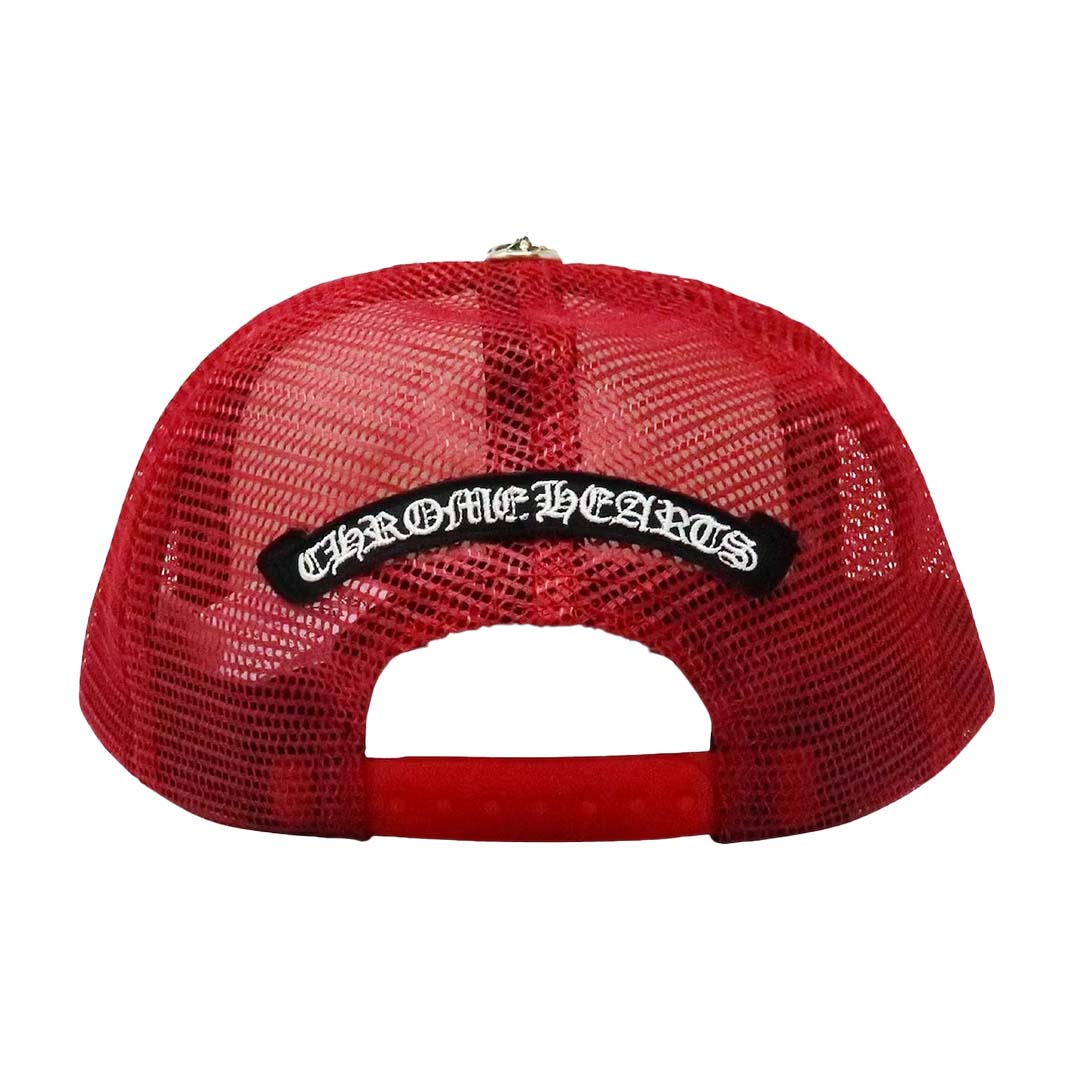 Chrome Hearts King Taco Trucker Hat Red/White