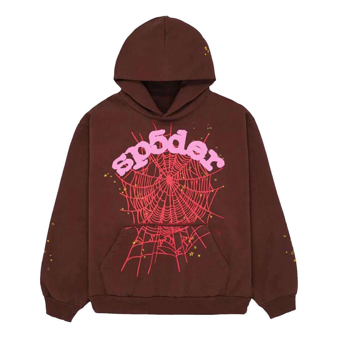 Sp5der Arach NY Phobia Hoodie Ash Grey - SS24 - US