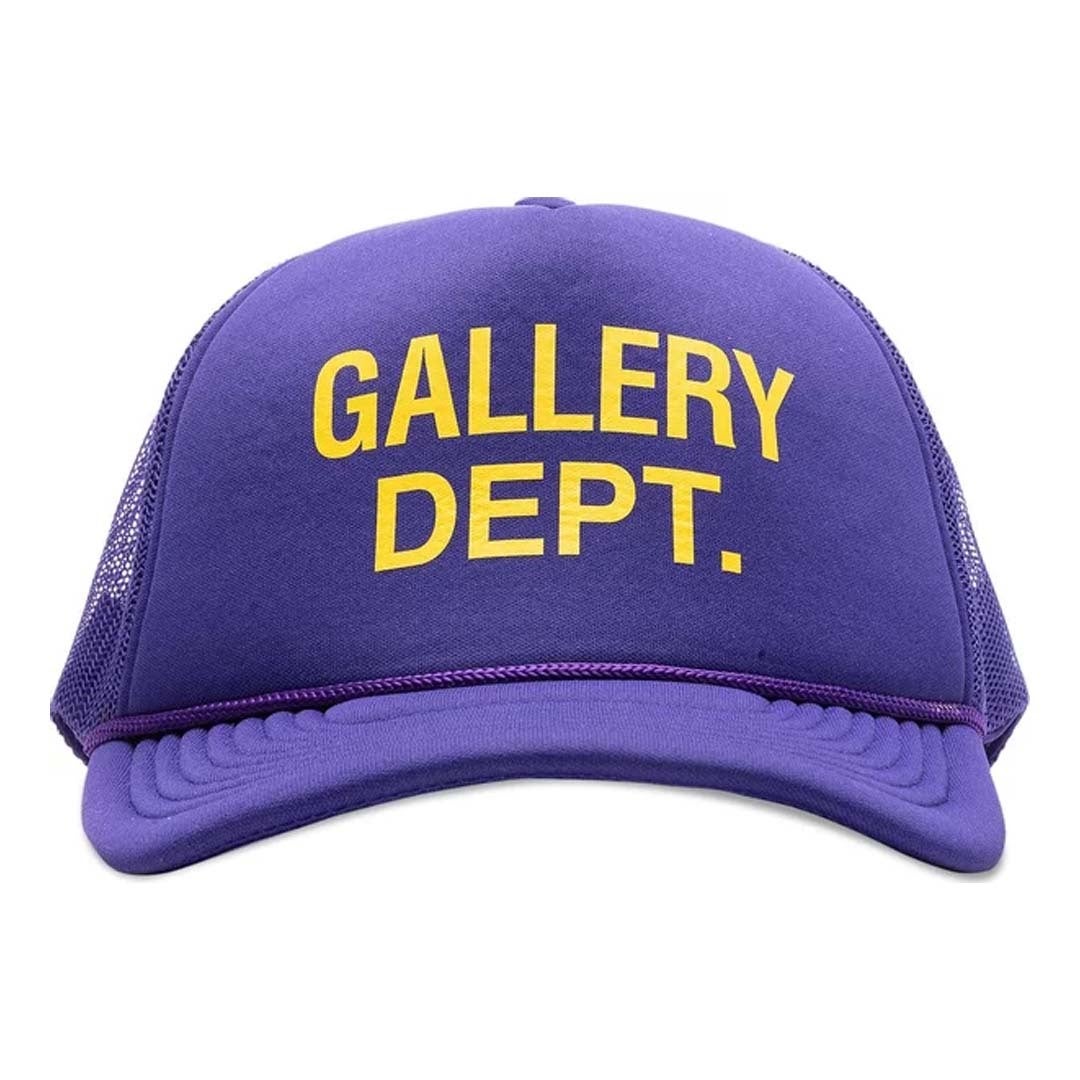 Gallery Dept. Logo Trucker Hat Blue Yellow